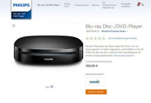 Blu-ray-Player Philips BDP3210: Eine runde Sache?